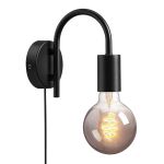 Nordlux Paco Wandleuchte Metall Schwarz | Geeignet für E27