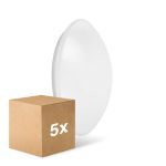 Mehrfachpackung 5x Ledvance Surface Rund 400 24W 830 1920lm Weiß IP44 | Warmweiß