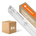 Mehrfachpackung 6x Ledvance LED Feuchtraumleuchte Feuchtigkeitsdicht Value 20W 2400lm - 840 Kaltweiß | 120cm 