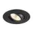 SLV New Tria 75 Spot Aluminium Schwarz Rund 8.3W 705lm 38D - 927 Extra Warmweiß | Ausschnitt 75mm -  Höchste Farbwiedergabe - Dimmbar 