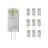 Mehrfachpackung 10x Noxion Bolt LED Capsule G4 0.9W 100lm - 827 Extra Warmweiß | Ersatz für 10W