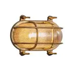 Nordlux Helford Wandleuchte Glas Kupfer | IP64 - Geeignet für E27