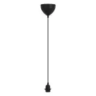 Nordlux Basic Pendulum Schwarz | Geeignet für 1x E27